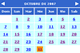 Calendario de Eventos