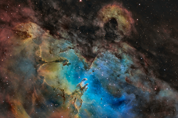 Observación astronómica | VI. Nebulosa del Águila